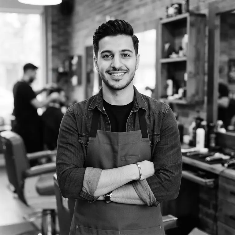 Karim Nasser, senior barber and beard styling specialist at Razor & Oak