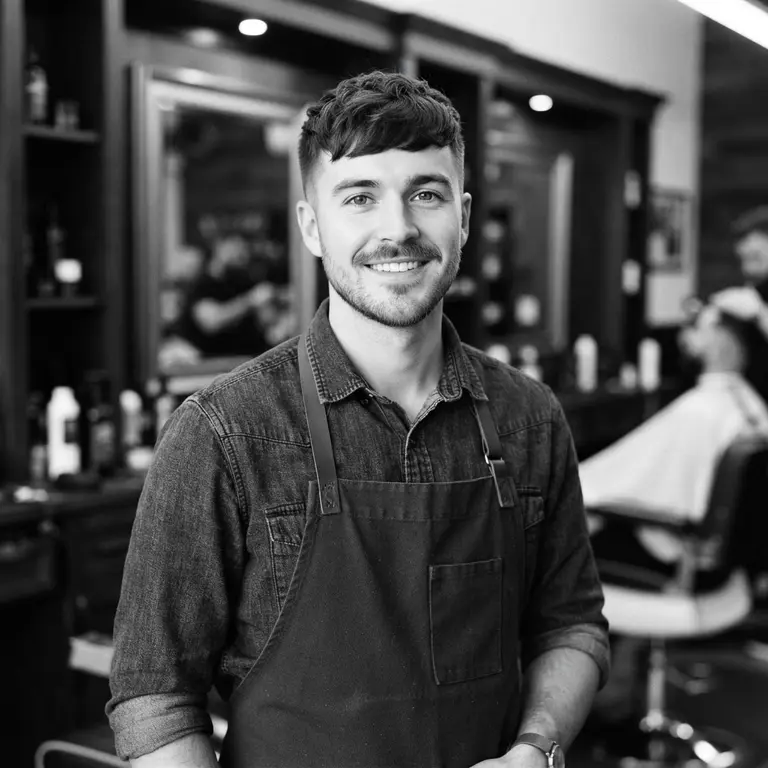 Liam Carter, master barber and fade specialist at Razor & Oak