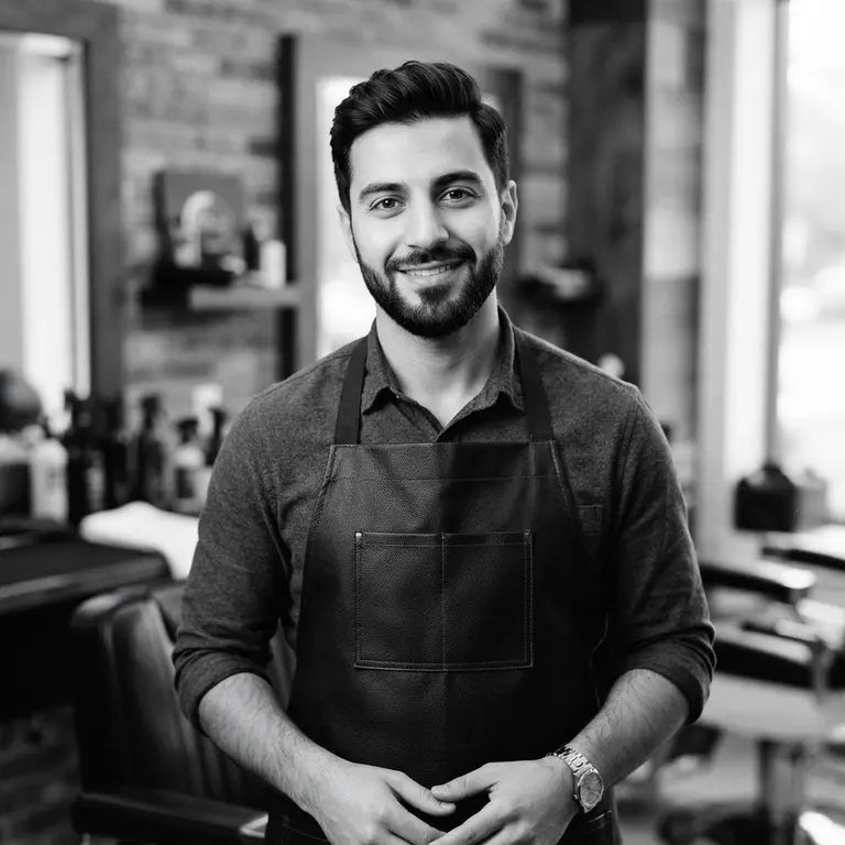 Omar Haddad, senior barber and textured hair specialist at Razor & Oak