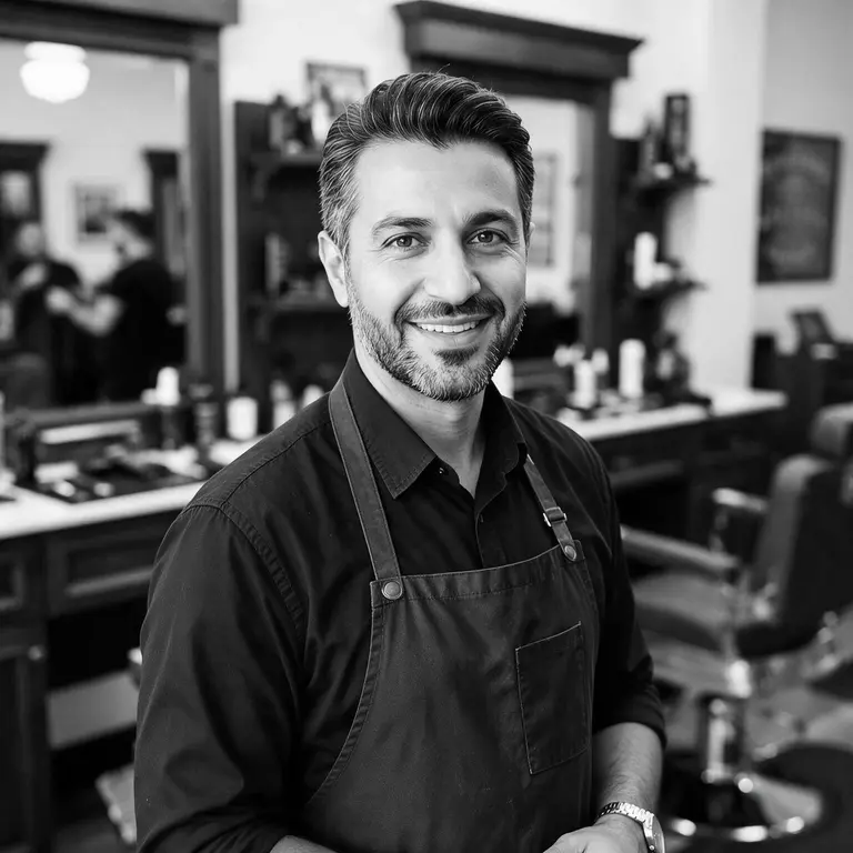 Zayd Rahman, barber and grooming and skincare specialist at Razor & Oak